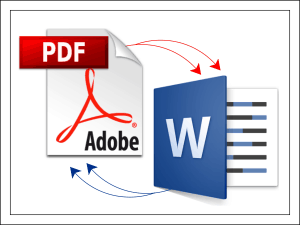 Как перевести PDF в Word.