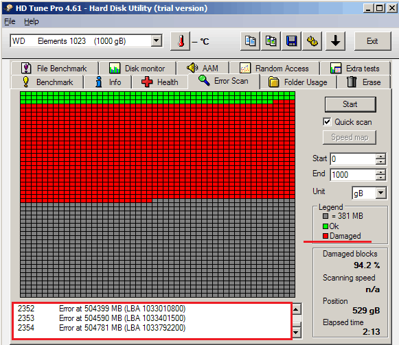 Низкоуровневое форматирование hdd paragon