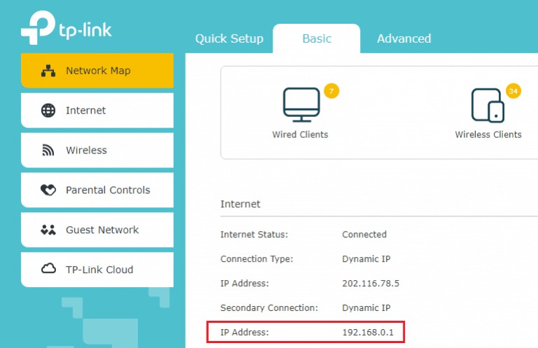 Как узнать ip адрес роутера дом ру