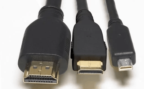 Типы разъемов HDMI.