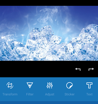 Degoo мобильный редактор.