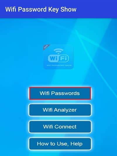 WiFi password Show 2019